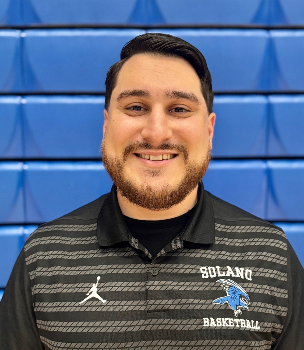 The new Solano Men’s basketball coach is Diego Reyes.
