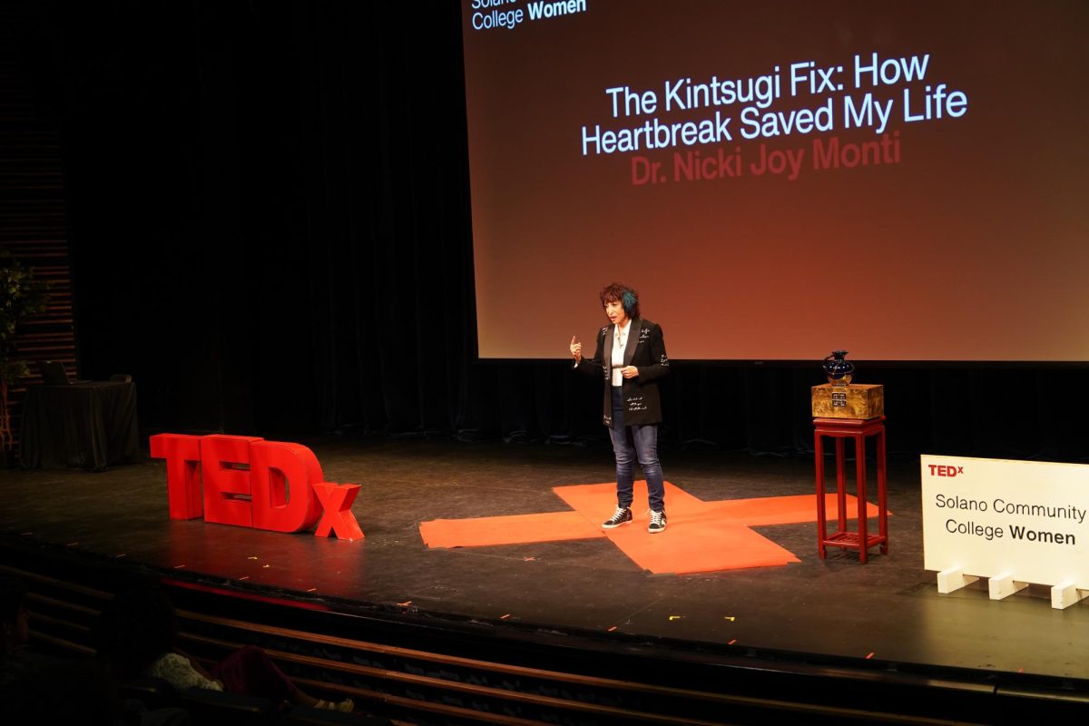 Dr. Nicki Joy Monti presents her talk "The Kintsugi Fix: How Heartbreak Saved My Life," Friday, March 13, 2026.
